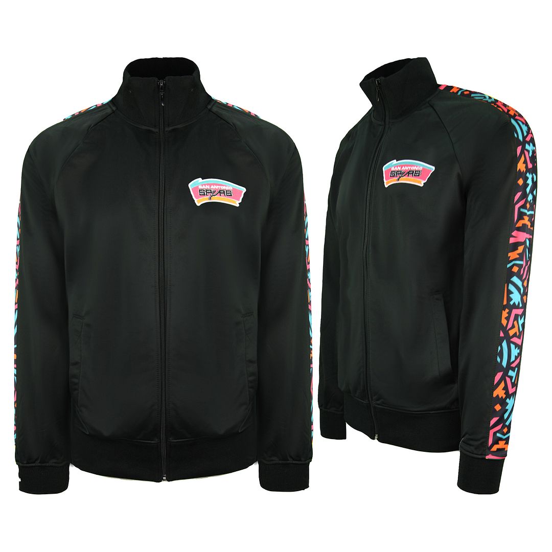 Mitchell & Ness NBA San Antonio Spurs Mens Track Jacket