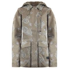 Vans Off The Wall Womens  Floral Khaki Jacket