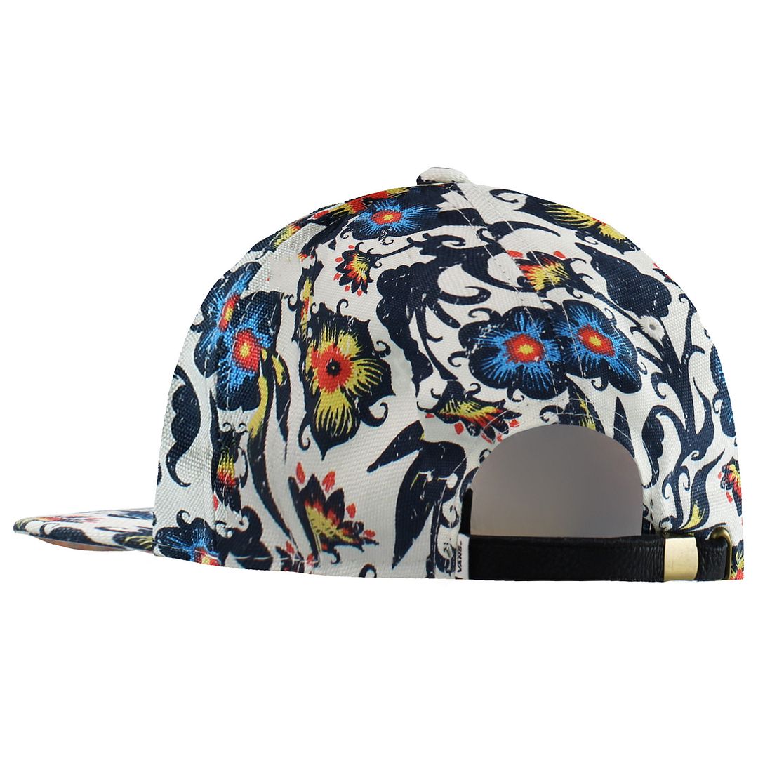 Vans Of The Wall Adjustable Multicoloured Womens Flowers Print Cap VN 0 X0HG6C