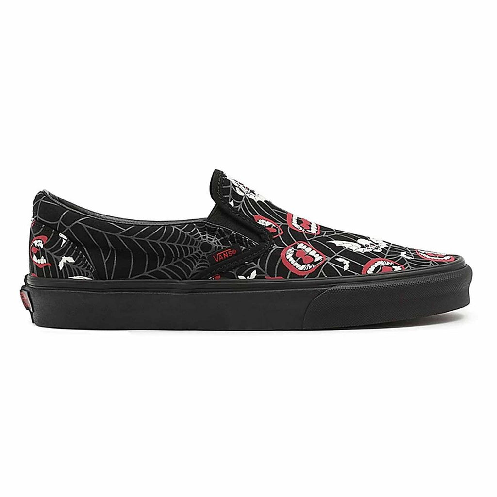 Vans Glow Frights Classic Mens Black Plimsolls