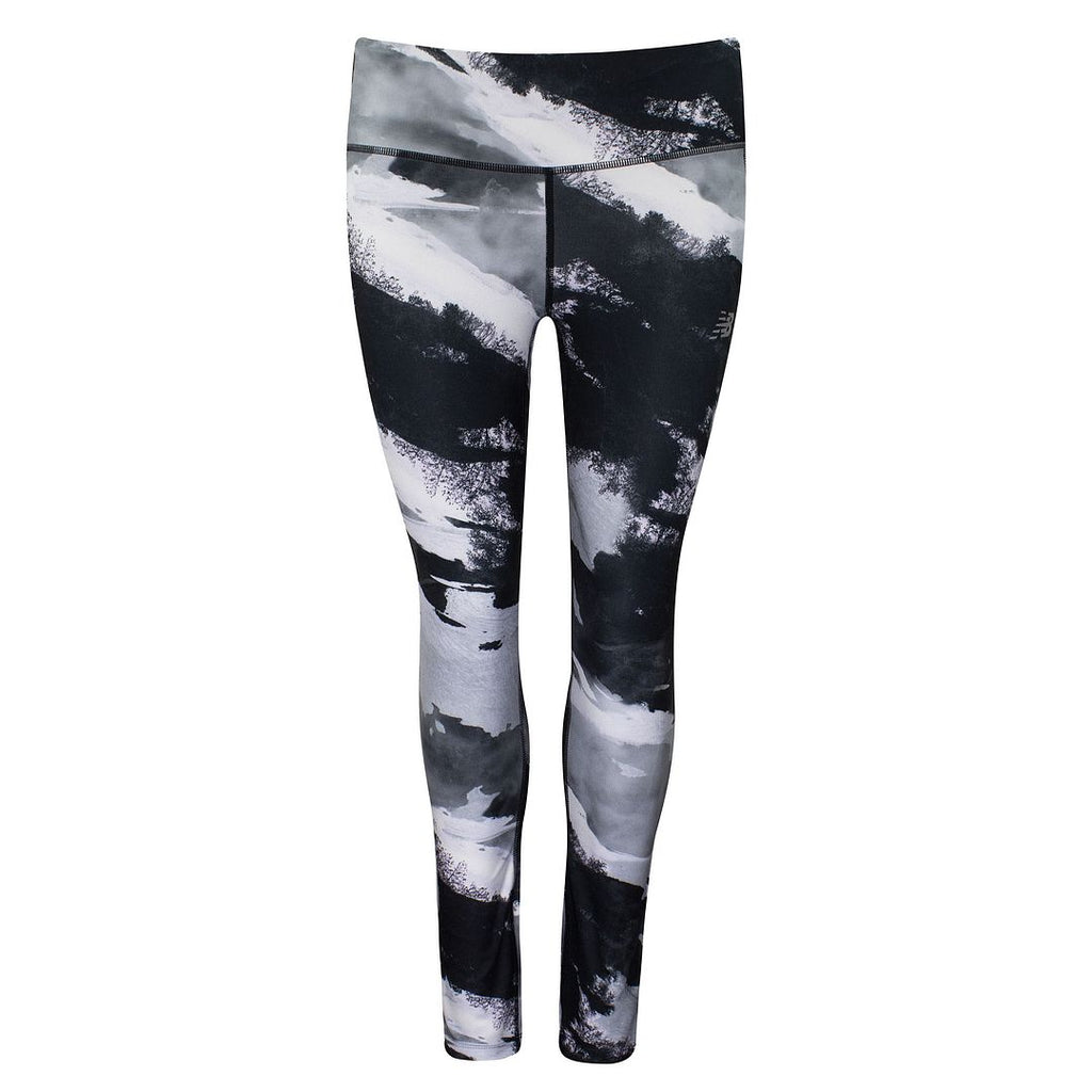 New Balance Impact Womens Grey/Navy Leggings