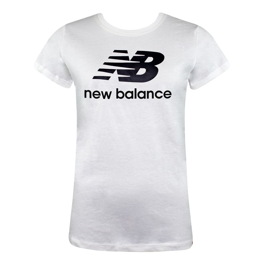 New Balance Essentials Womens White T-Shirt