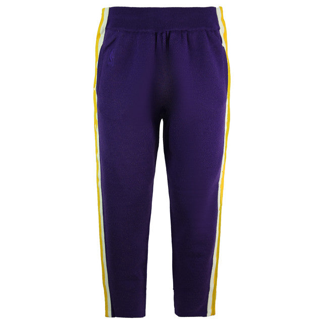 Mitchell & Ness x CLOT LA Lakers Knit Warm Up Mens Track Pants