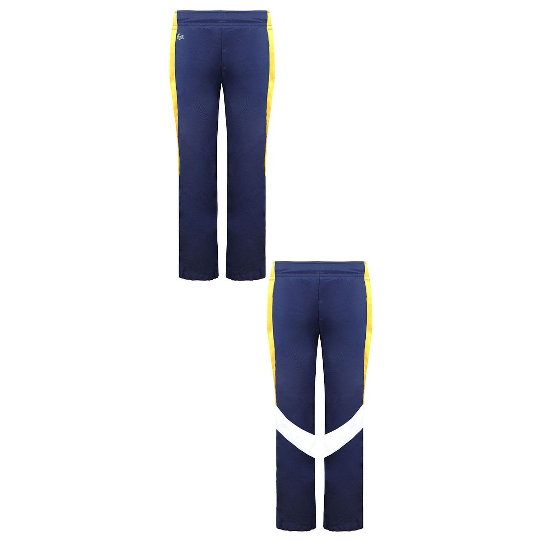 Lacoste Stretch Waist Kids Navy Track Pants