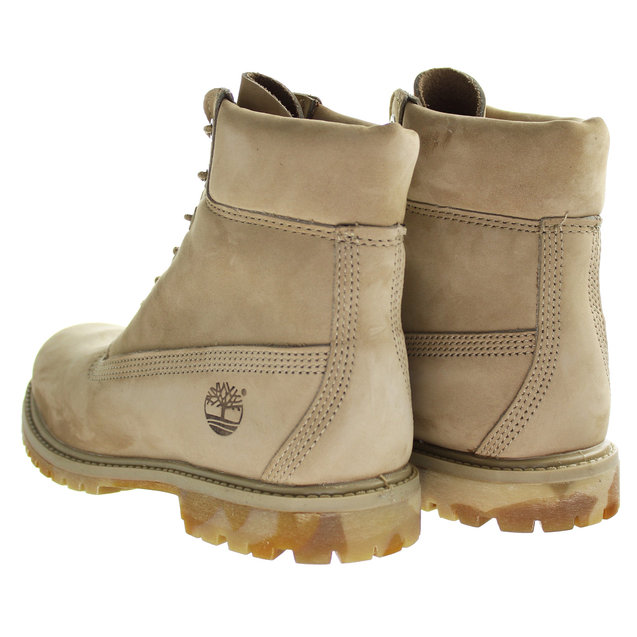 Timberland Premium 6 Inch Beige Womens Boots