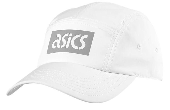 Asics Tiger 5 Panel Mens White Cap