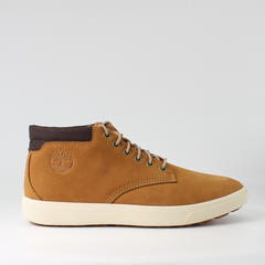 Timberland Ashwood Park Chukka Wheat Nubuck Leather Mens Lace Up Shoes A1Z3K