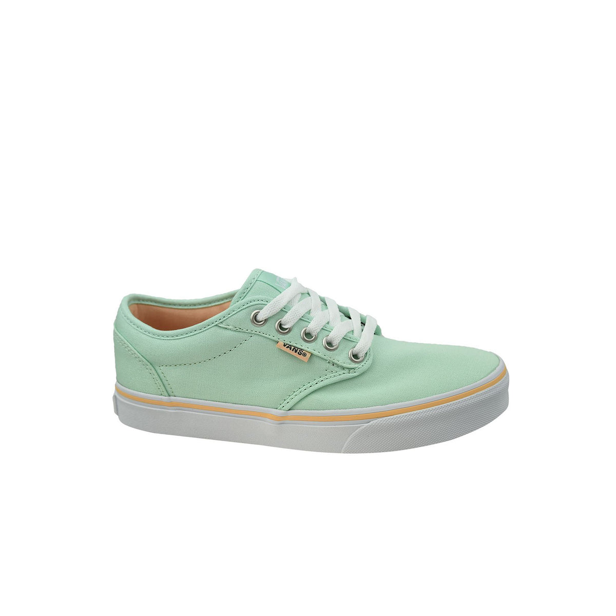 Vans Atwood Bay Lace-Up Green Canvas Womens Plimsolls A348XMY3