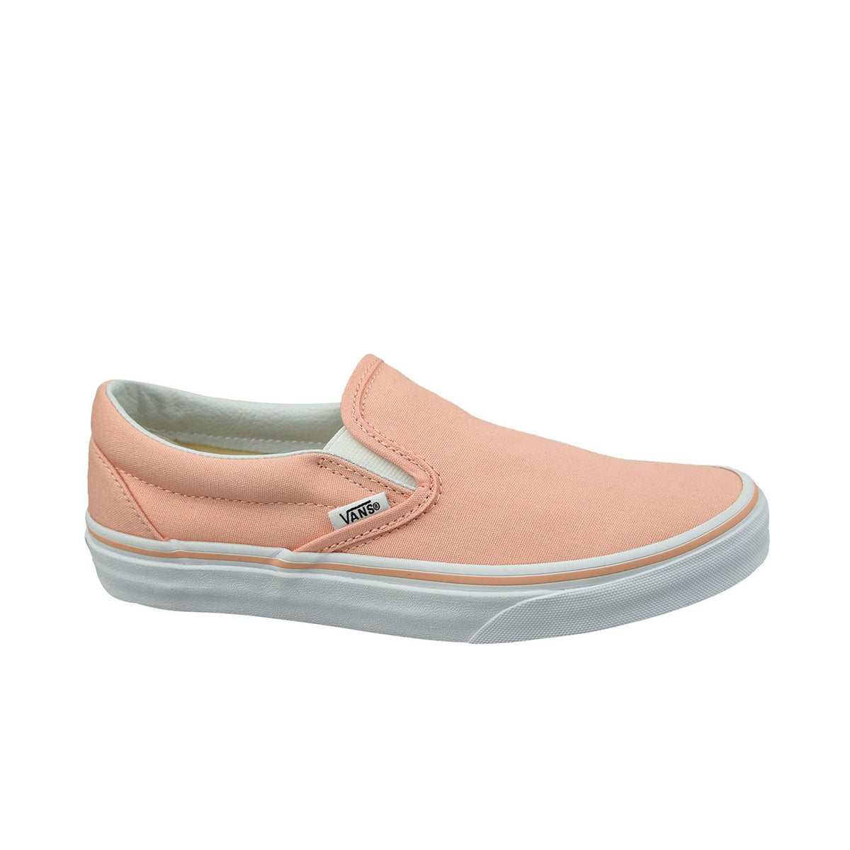 Vans Classic Slip-On Orange Synthetic Womens Plimsolls A38F7MR1