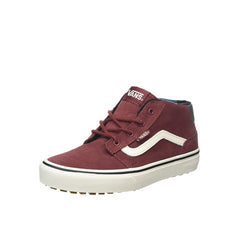 Vans Chapman Mid MTE Lace-Up Red Synthetic Kids Trainers A3DQBOGV