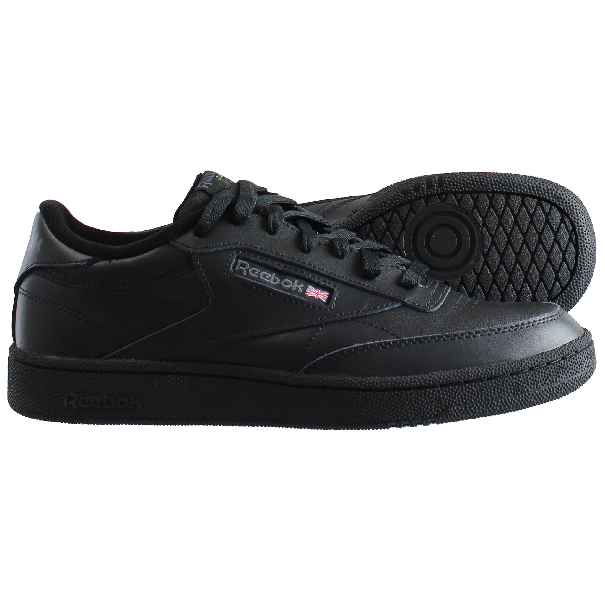 Reebok Club C 85 Black Mens Trainers