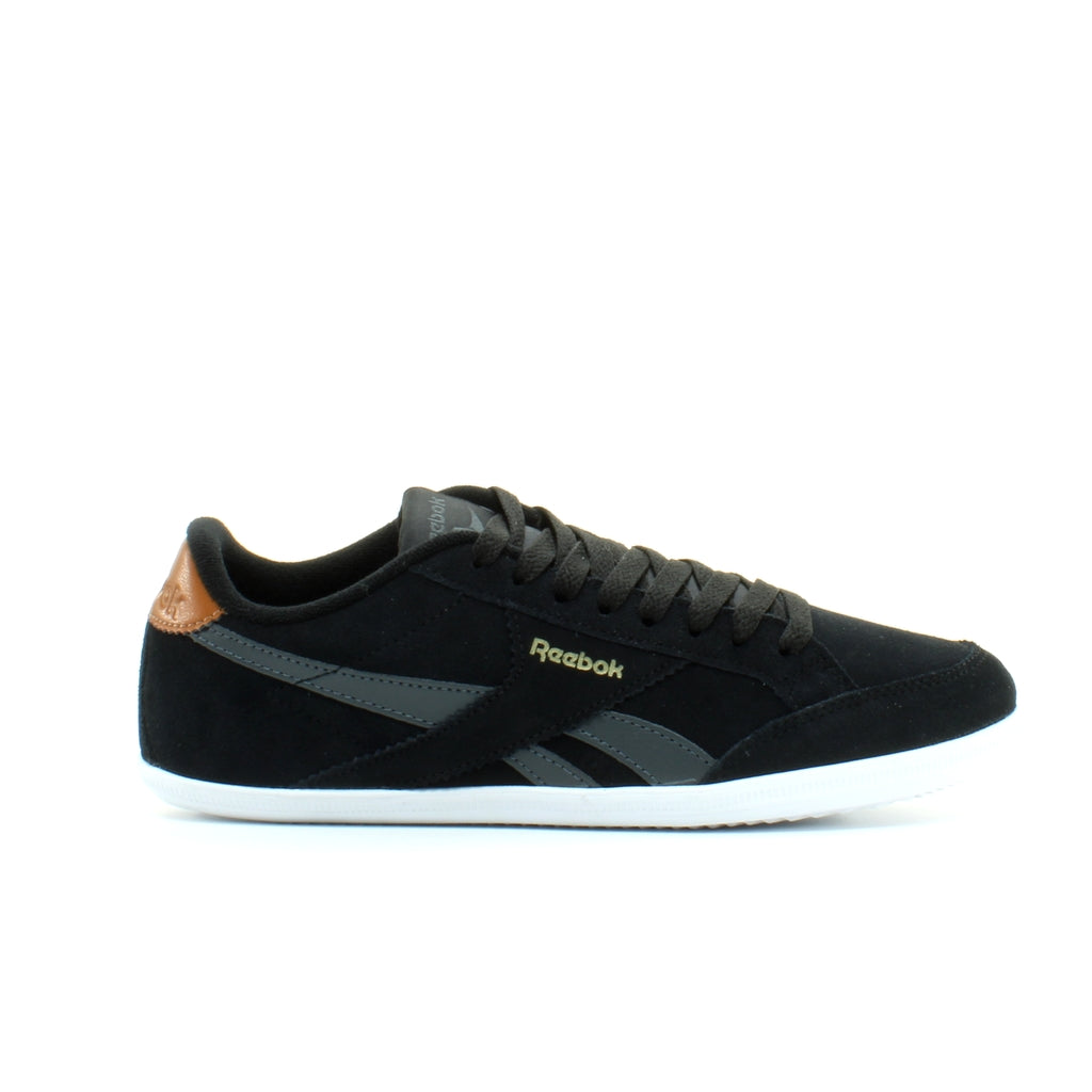 Reebok Royal Flag Transport Low Lace Up Black Mens Trainers AR0789