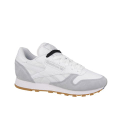 Reebok Classic SPP Lace Up White Suede Leather Womens Trainers AR2615