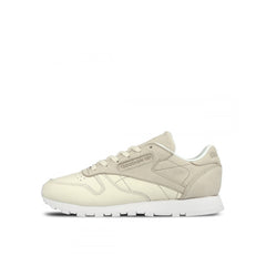 Reebok Classic Sea You Later Lace-Up Beige Smooth Leather Womens Trainers BD3105