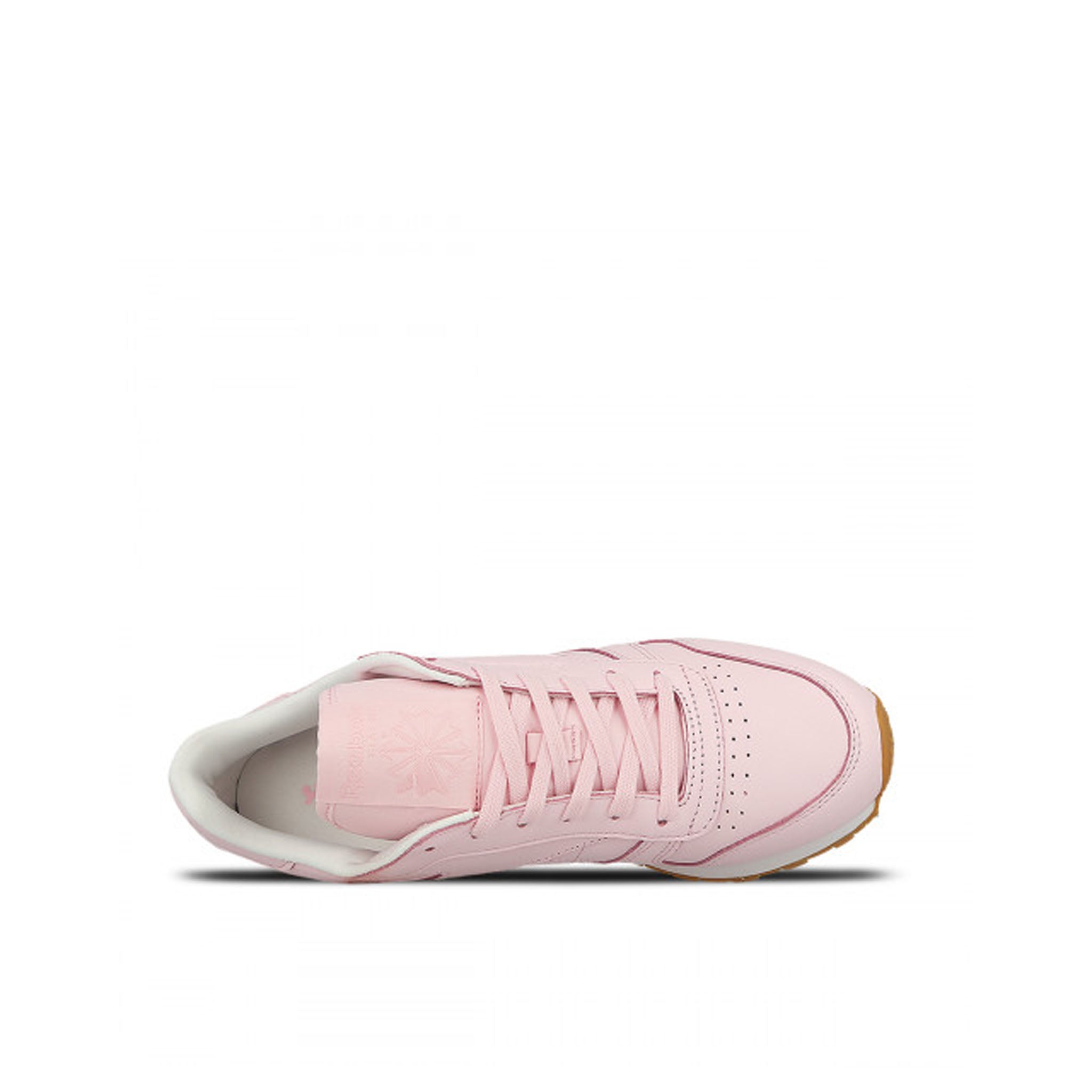 Reebok Classic Old Meets Lace-Up Pink Smooth Leather Womens Trainers BD3155