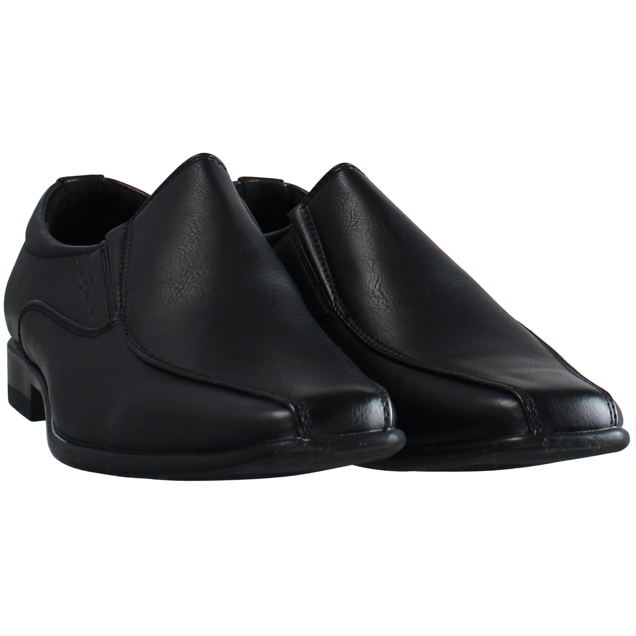 Ben Sherman Plain Kids Black Shoes