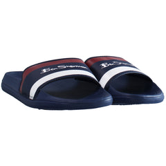 Ben Sherman Sidney Mens Blue Sliders