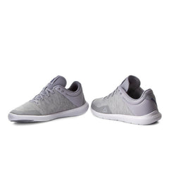 Reebok Studio Basics Lace-Up Grey Synthetic Womens Trainers BS5925