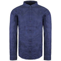 Emporio Armani Extra Slim Mens Navy Shirt