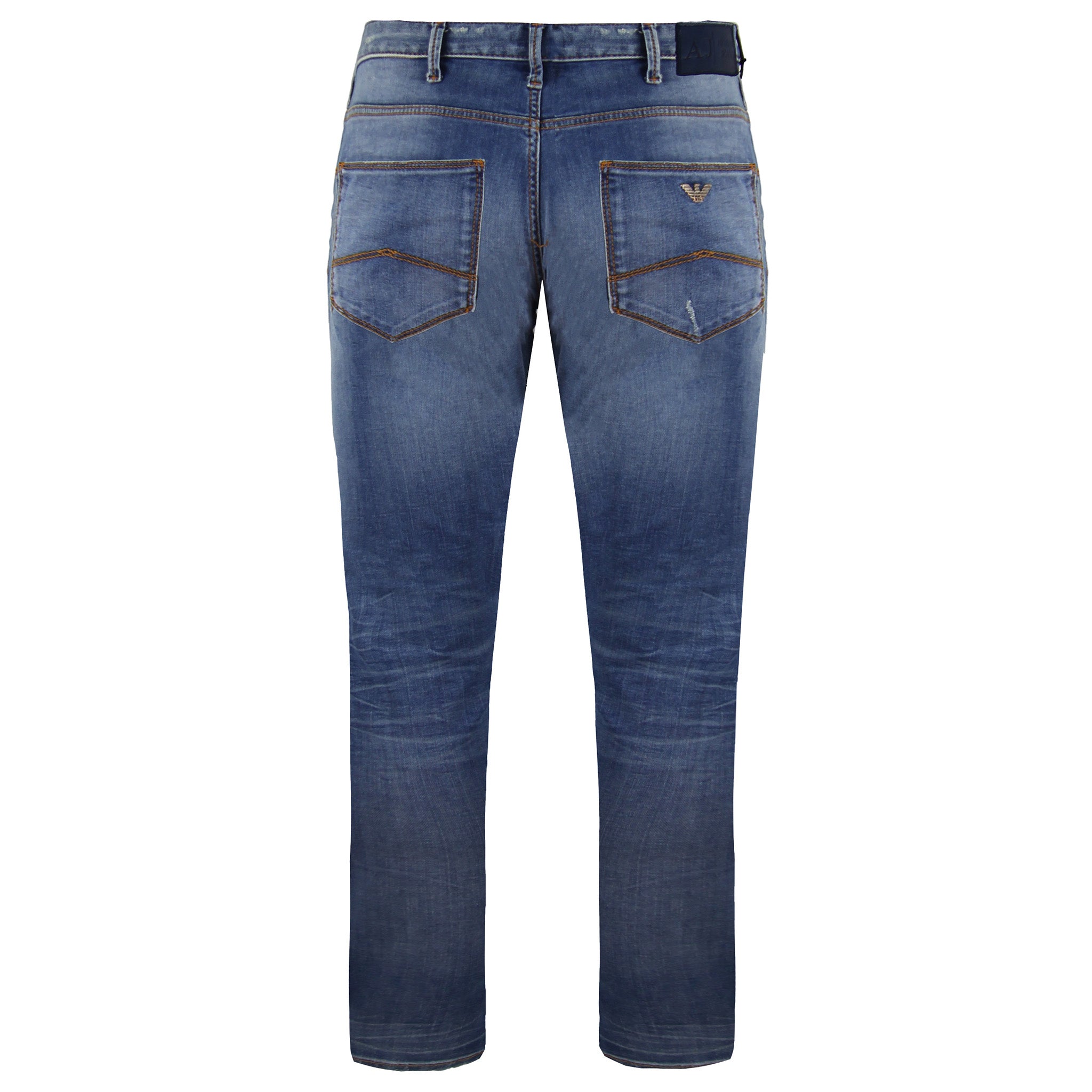 Armani Jeans Mens Blue Slim Fit Jeans