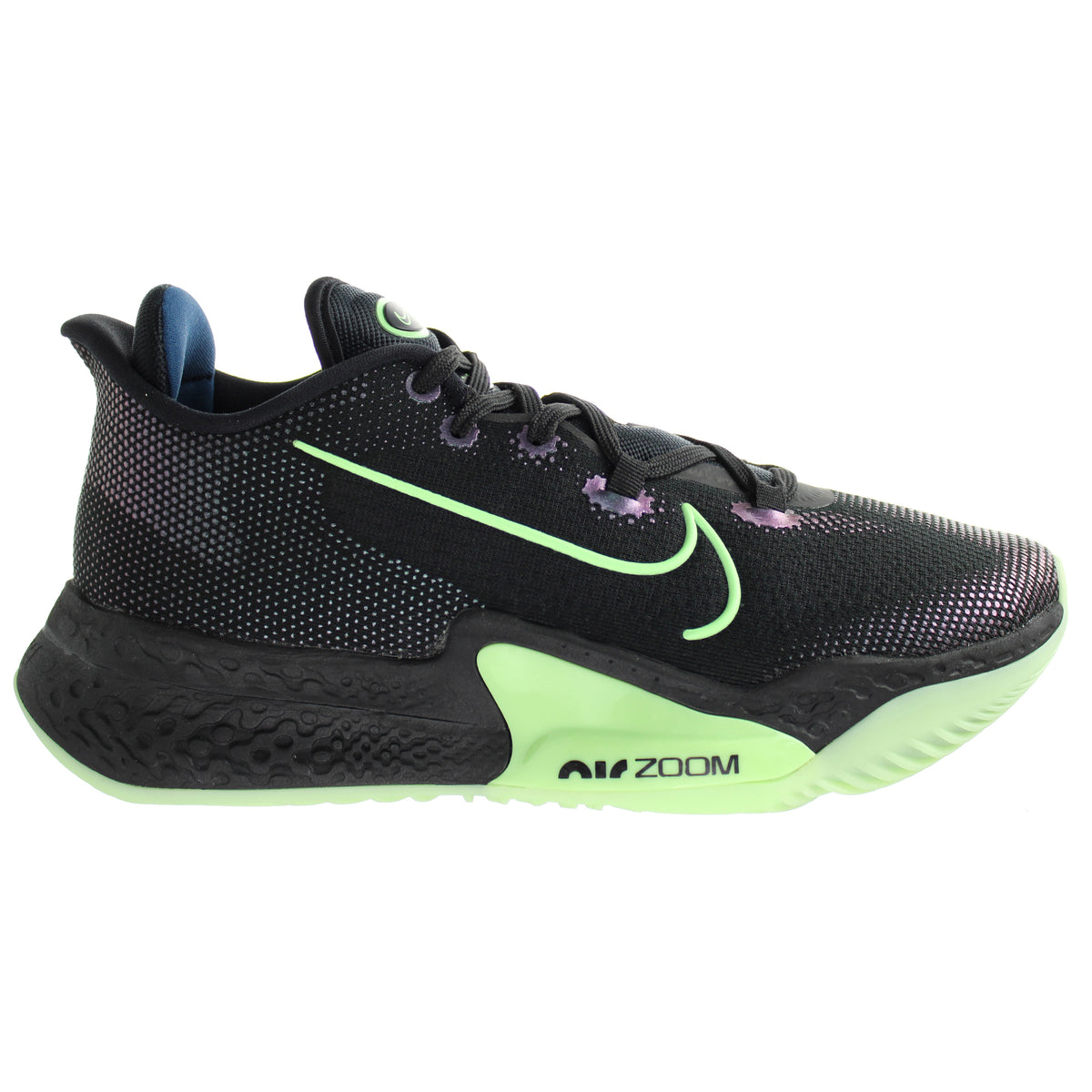 Nike Air Zoom BB Nxt Mens Black/Green Basketball Shoes