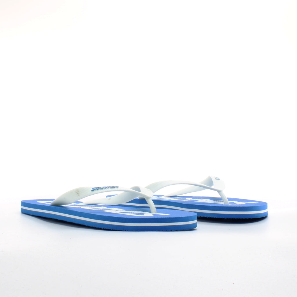 Starter Phoenix Blue White Synthetic Mens Slip On Thong Sandals CPE00022