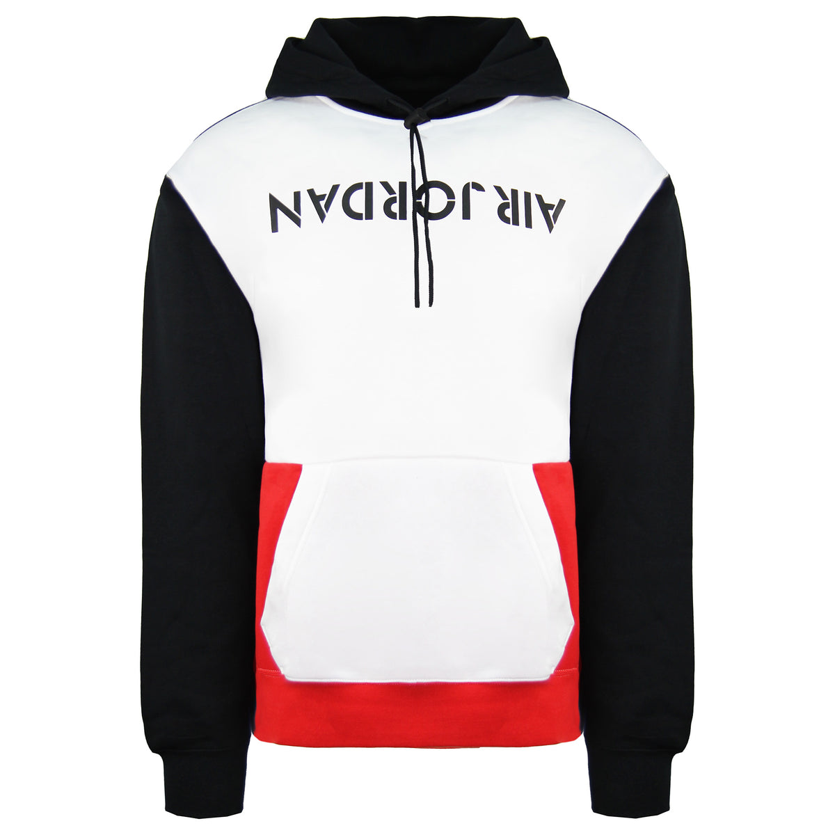 Nike Air Jordan Mens White/Black Hoodie