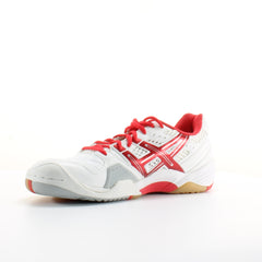 Asics Gel-Domain Womens White/Red Trainers