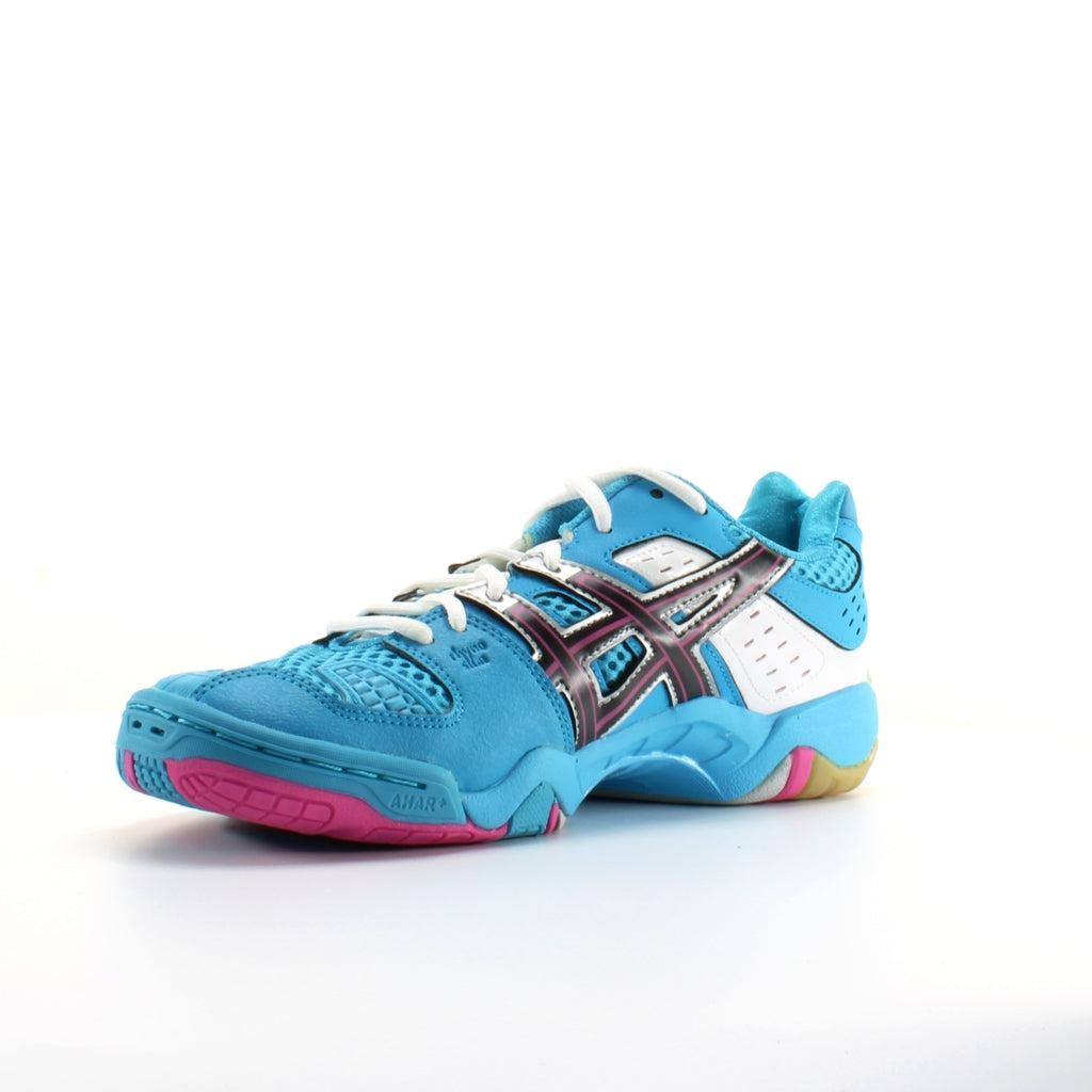 Asics Gel-Blast 5 Womens Blue Court Trainers