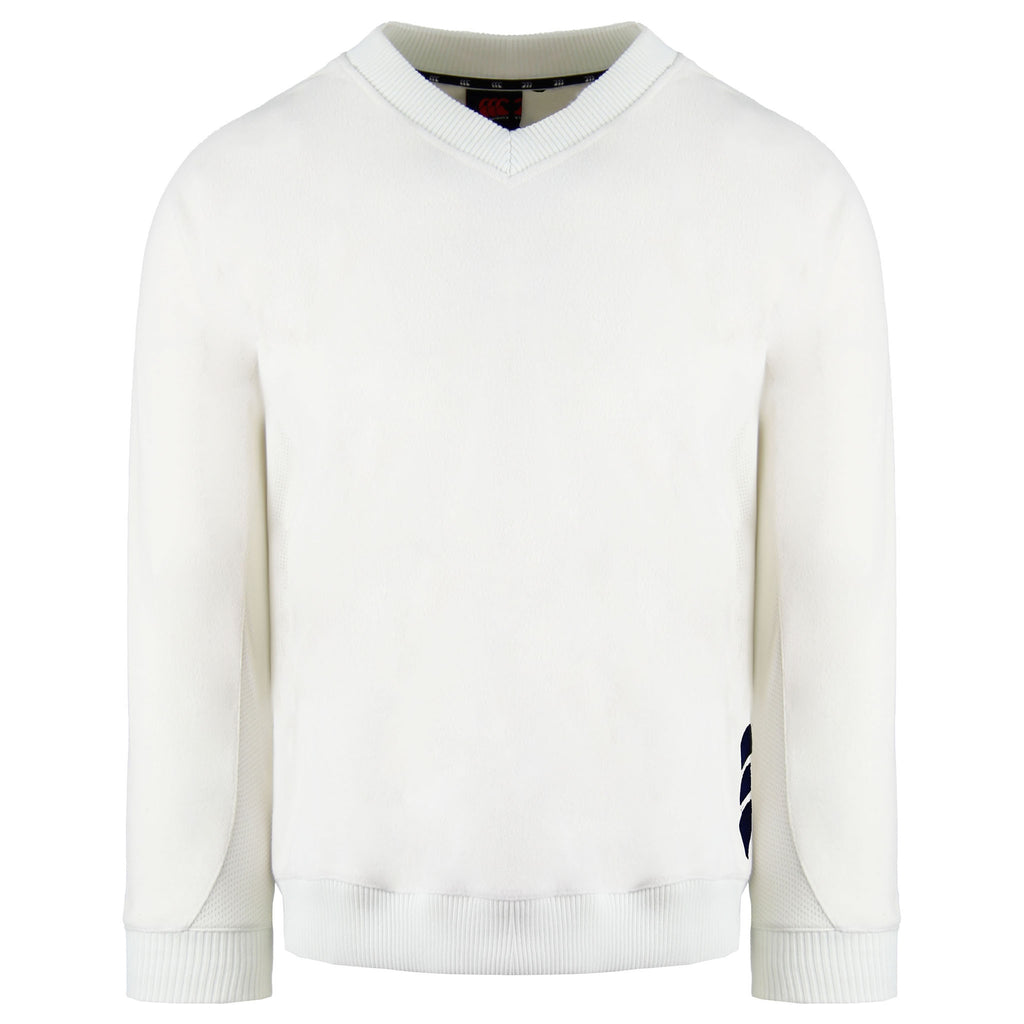 Canterbury Pro Cricket Kids Off White Sweater