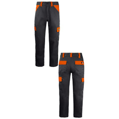 Dickies Everyday Mens Grey/Orange Work Wear Trousers