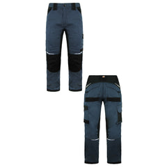 Dickies GDT Premium Kneepad Mens Navy Work Wear Trousers