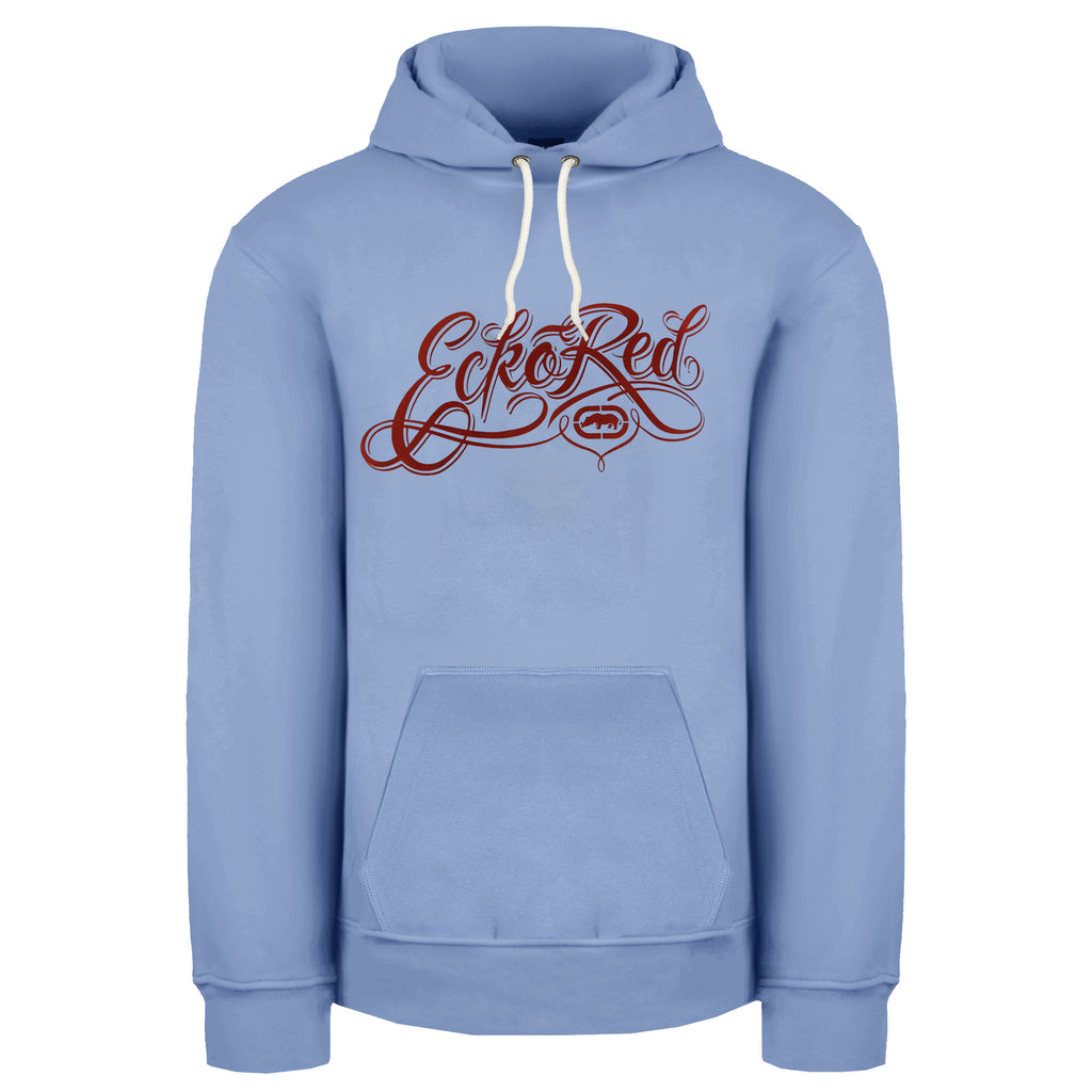 Ecko Unltd. Long Sleeve Pullover Blue Womens Scarlett Hoodie EFM04804 VISTA BLUE