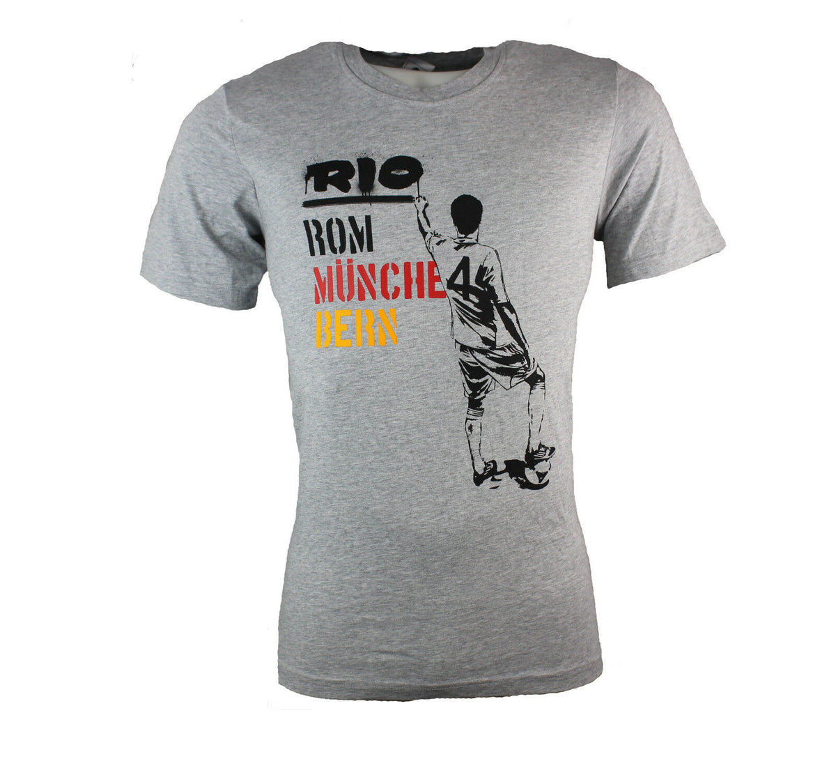 Adidas World Cup 2014 Rio Mens Grey T-Shirt