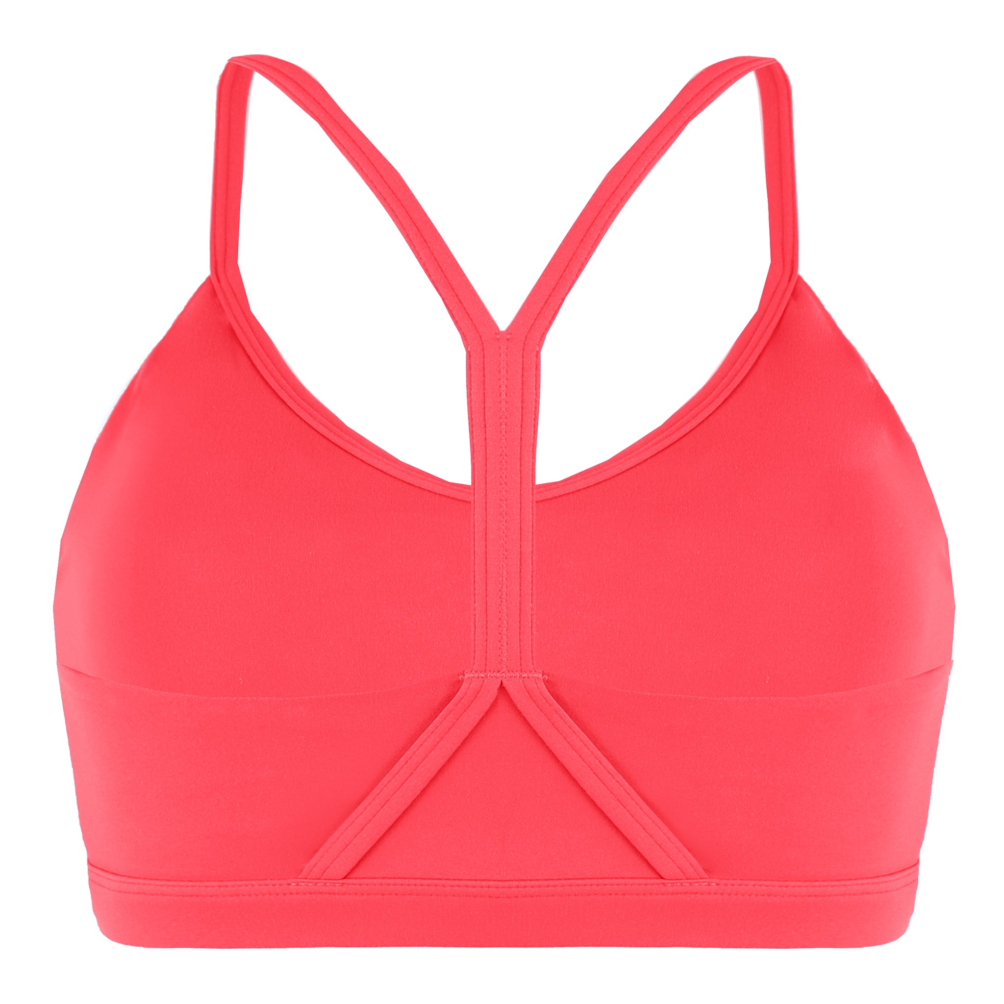 Gymshark Logo Womens Raspberry Red Sports Bra