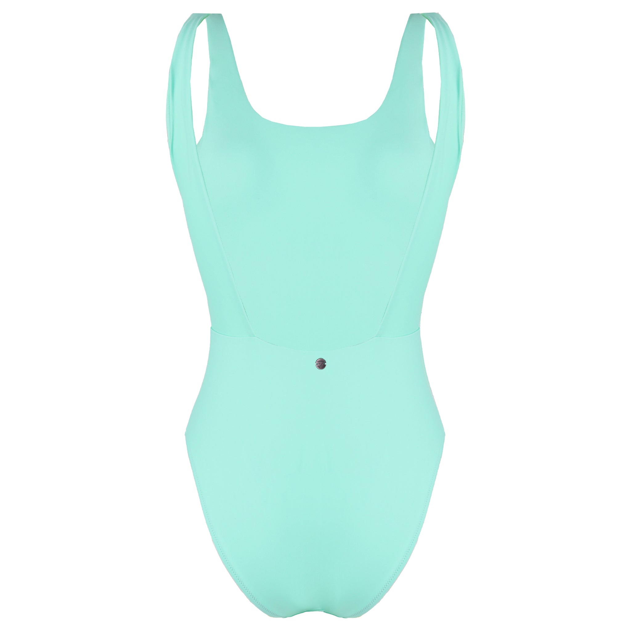 Gymshark Open Back Womens Turquoise Swimsuit