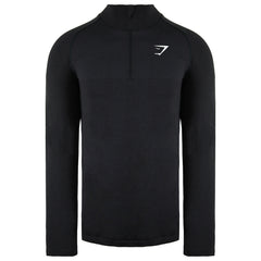 Gymshark Vital Mens Black Seamless Jacket