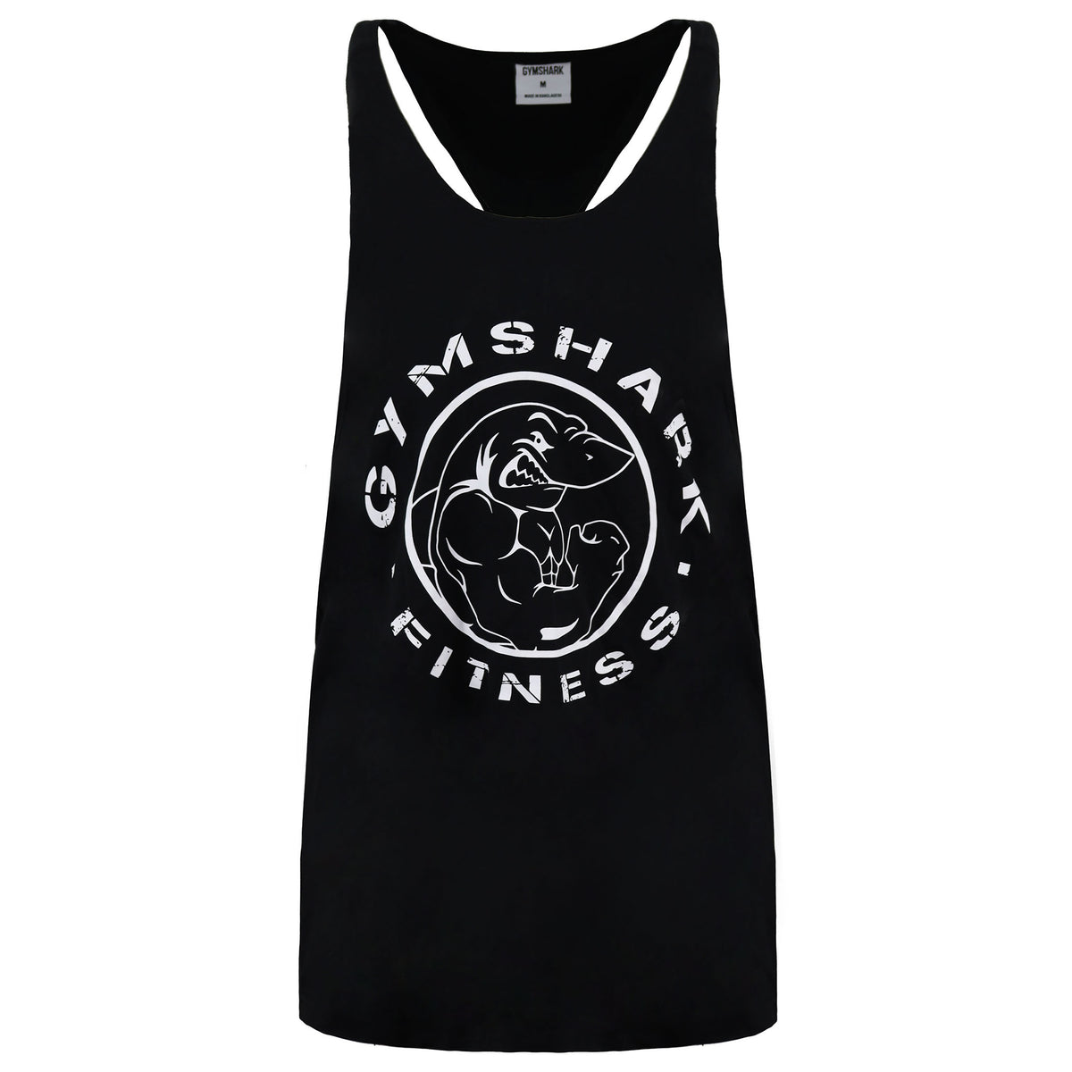 Gymshark Legacy Stringer Mens Black Tank Top