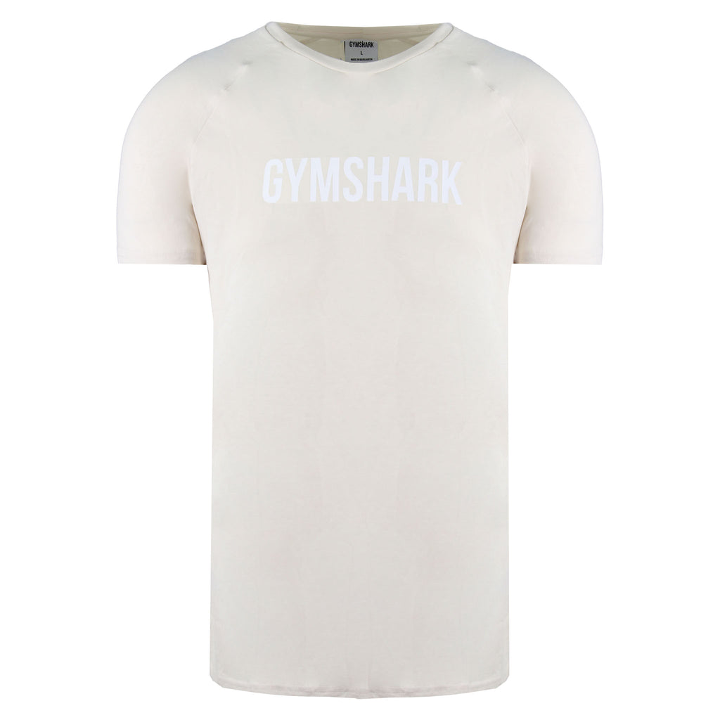 Gymshark Apollo Mens Cream T-Shirt