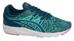 Asics Gel-Kayano Womens Green/Blue Trainers