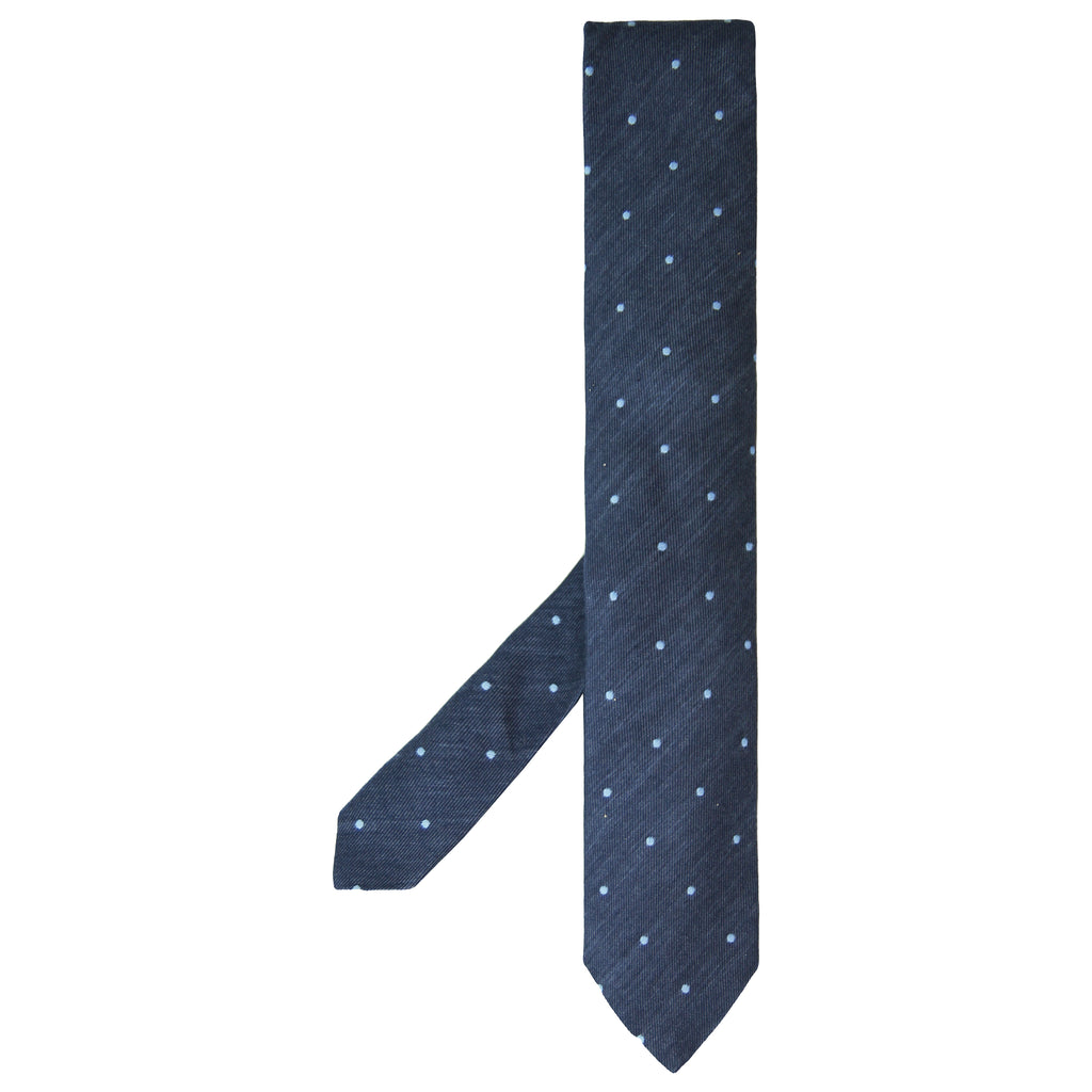 Hackett London Casual Dot Mens Navy Ties