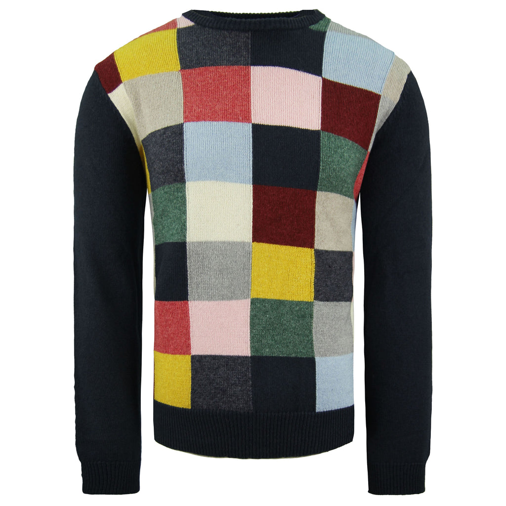 Hackett London Rubix Mens Multicoloured Sweater