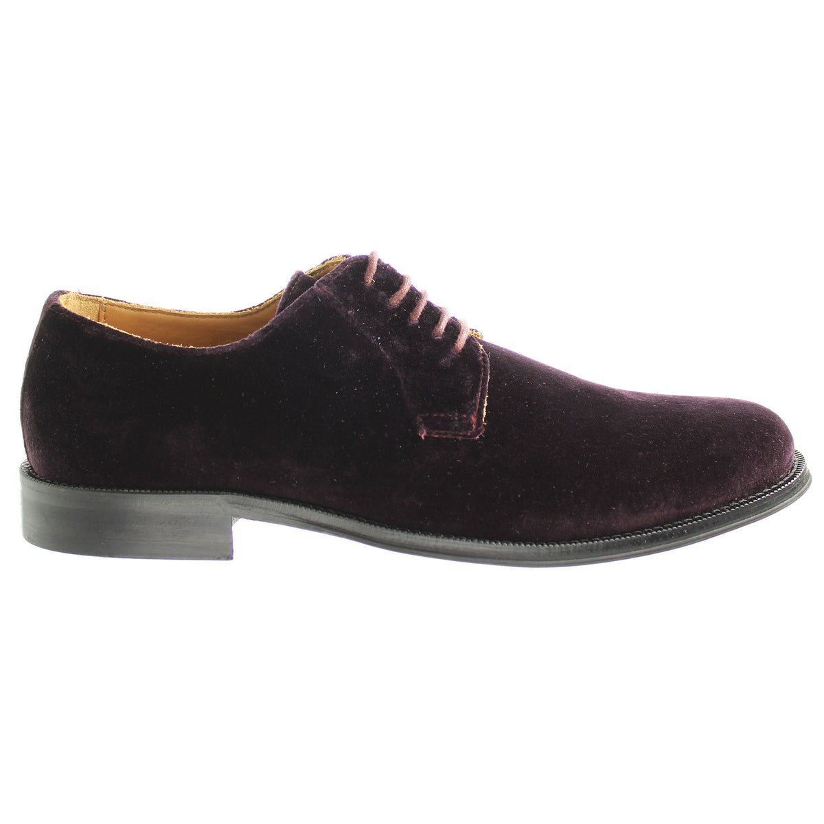 Hackett Derby Mens Dark Purple Shoes