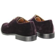 Hackett Derby Mens Dark Purple Shoes