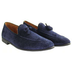 Hackett Tassel Roll Mens Blue Shoes