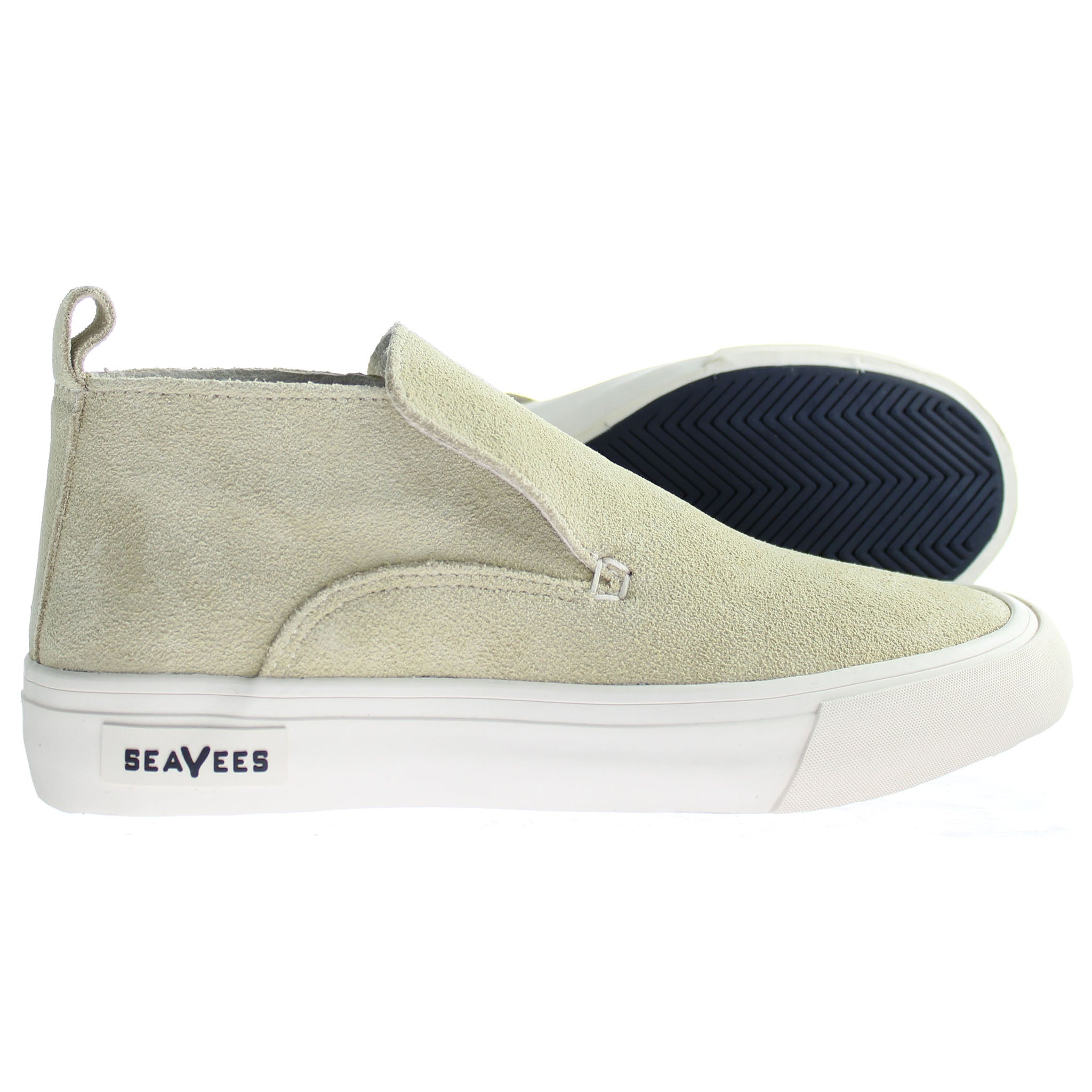 Seavees Huntington Middie Dune Suede Beige Womens Shoes