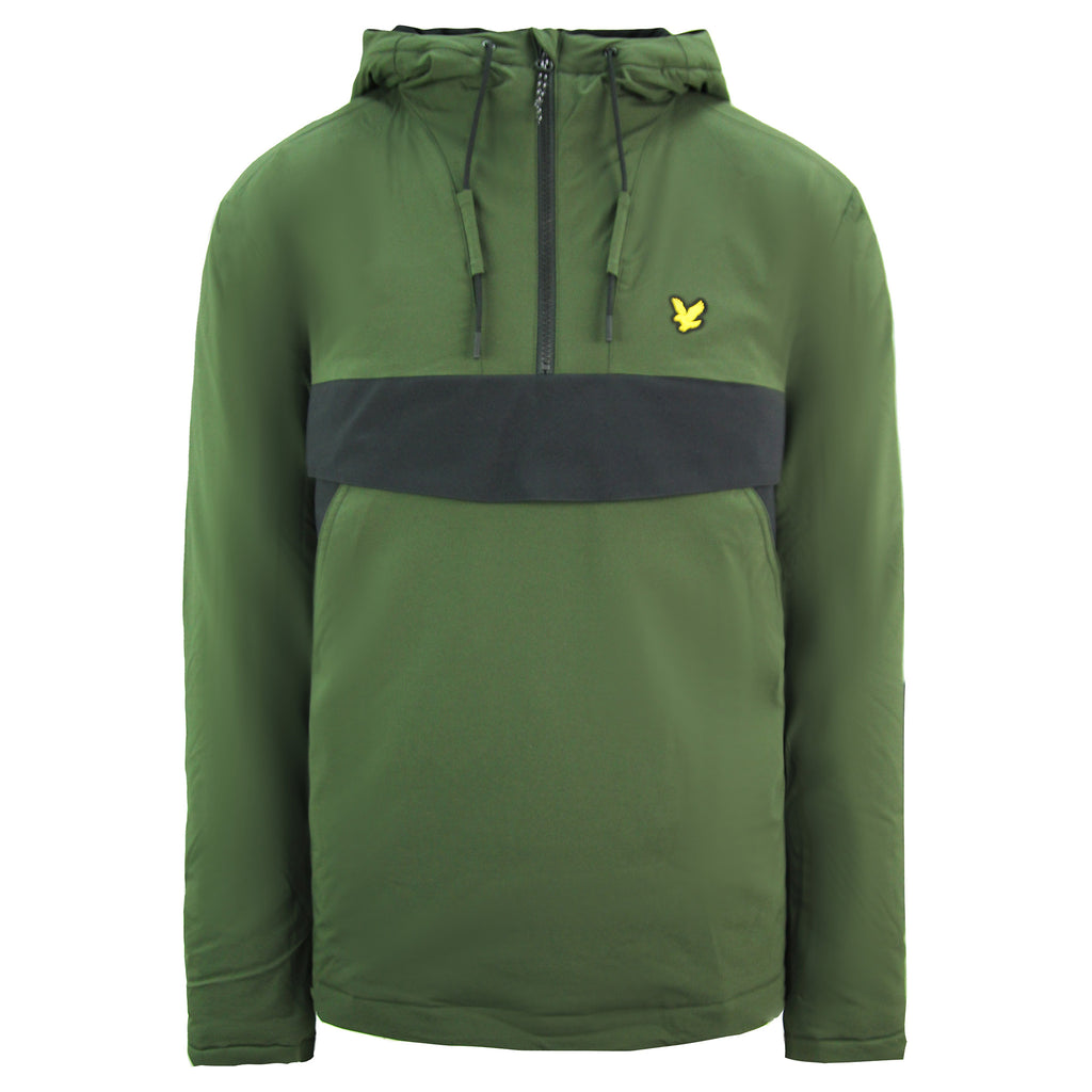 Lyle & Scott Warm Up Mens Green Anorak Jacket