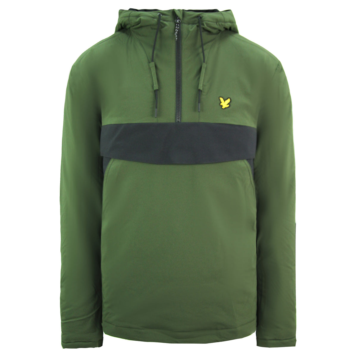 Lyle & Scott Warm Up Mens Green Anorak Jacket