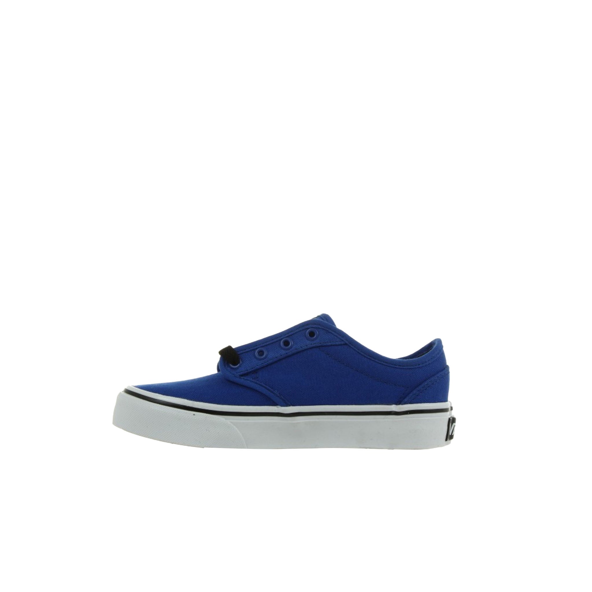 Vans Atwood Low Top Lace-Up Blue Canvas Kids Plimsolls KI56XY