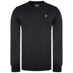 Lyle & Scott Golf Mens Black Sweater